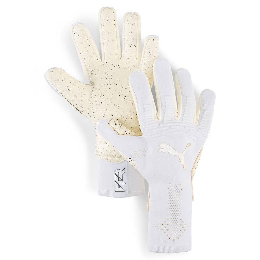 PUMA Målvaktshandske Future Ultimate NC White Gold - PUMA White/PUMA Gold - ['Vit'] (8)