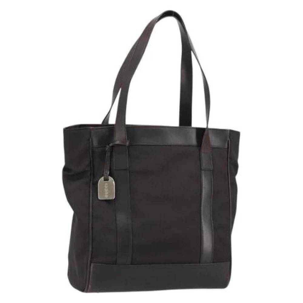 Gucci Vintage - Pre-owned Canvas Tote Bag Vintage - Dam - ONE Size -