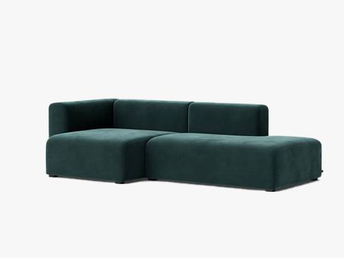 Mags Sofa 2,5 Seater Comb. 3 - Lola Dark Green/Venstre - HAY