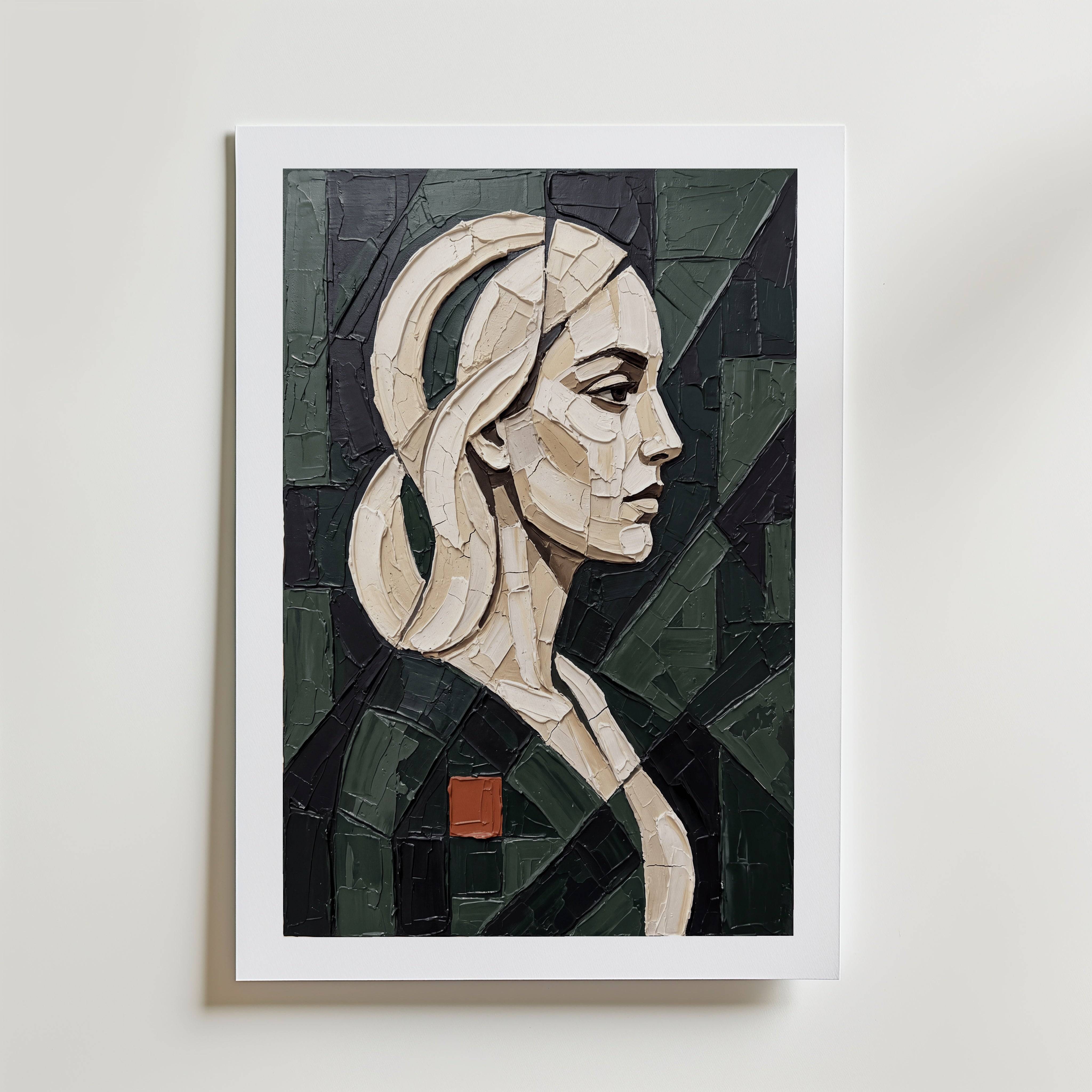 Un-Ami Mai - Premium Canvas 21x30 cm Med passepartout