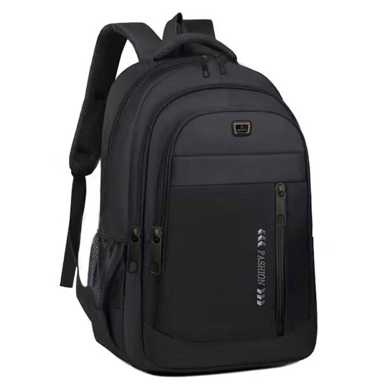 Unisex Square Bag, New Style Backpack For Men And Women, High School Student School Bag, Casual Travel Backpack [zipper Random]
