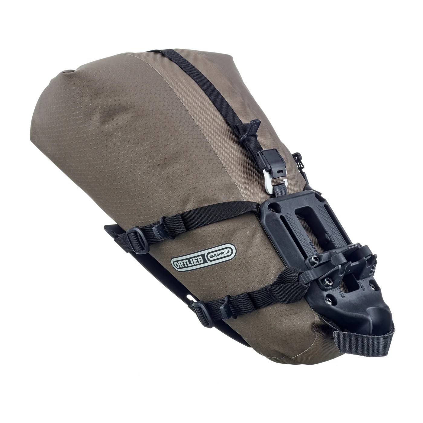 Ortlieb Seat-Pack QR Sadelväska | Mörk sand | Seat-Lock | 7.5 L | Styckvis