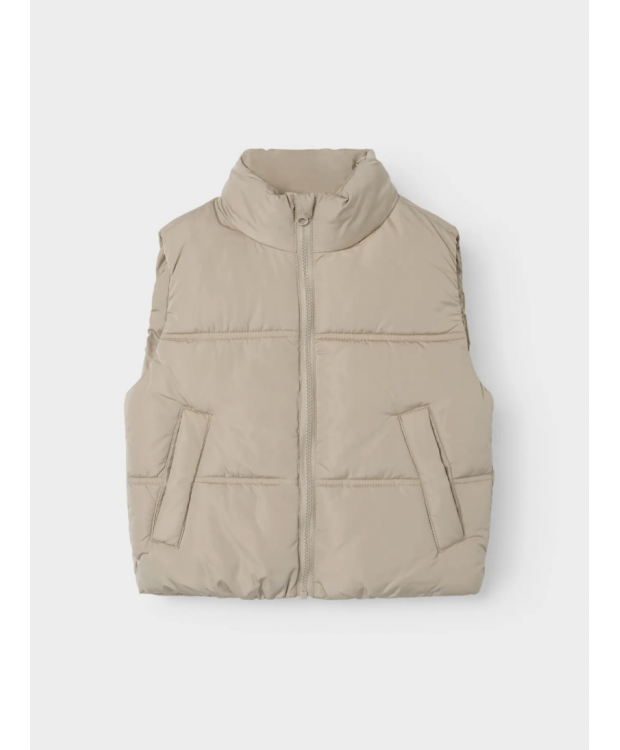 Name it Dynevest i beige til piger