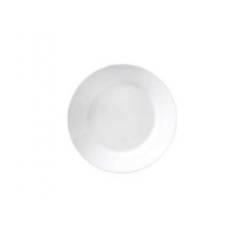 Tallerken Dyb med fane Superwhite Ø28 cm Porcelæn Hvid,stk