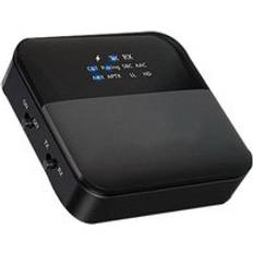 2 in 1 bluetooth 5.0 sändare mottagare adapter trådlös hd o 3.5mm aux rca aptx för tv stereoanläggning