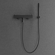 Badkarsblandare Primy Steel Pleasure 4 med Handdusch Coal