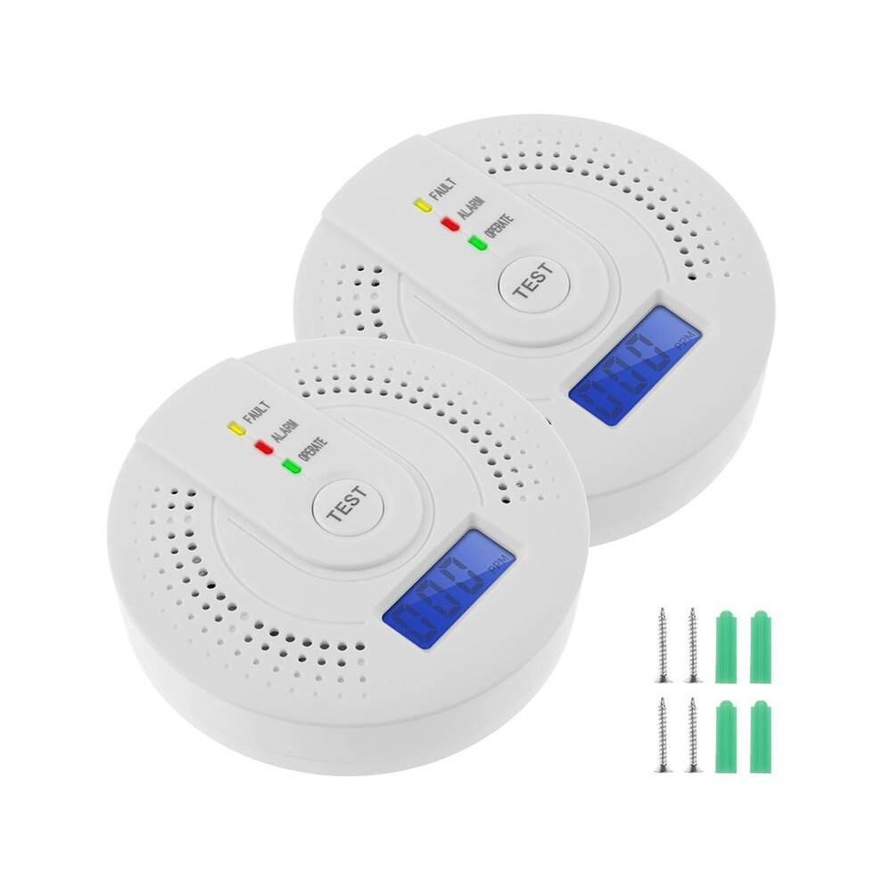 Portable Carbon Monoxide Detector with High Sensitivity LCD Digital Display for Home