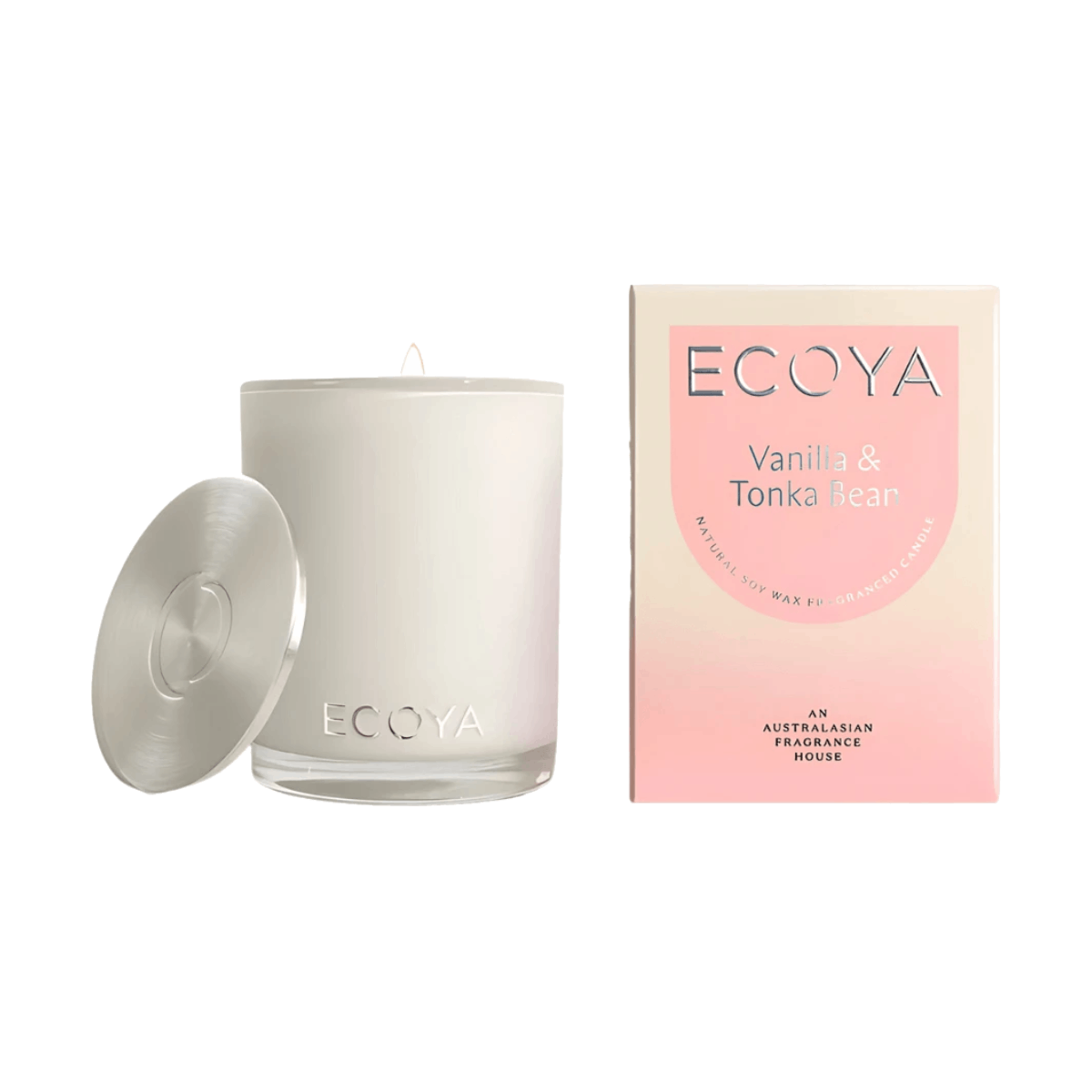 Ecoya Vanilla & Tonka Bean Boxed Madison Candle 400g (400 g)