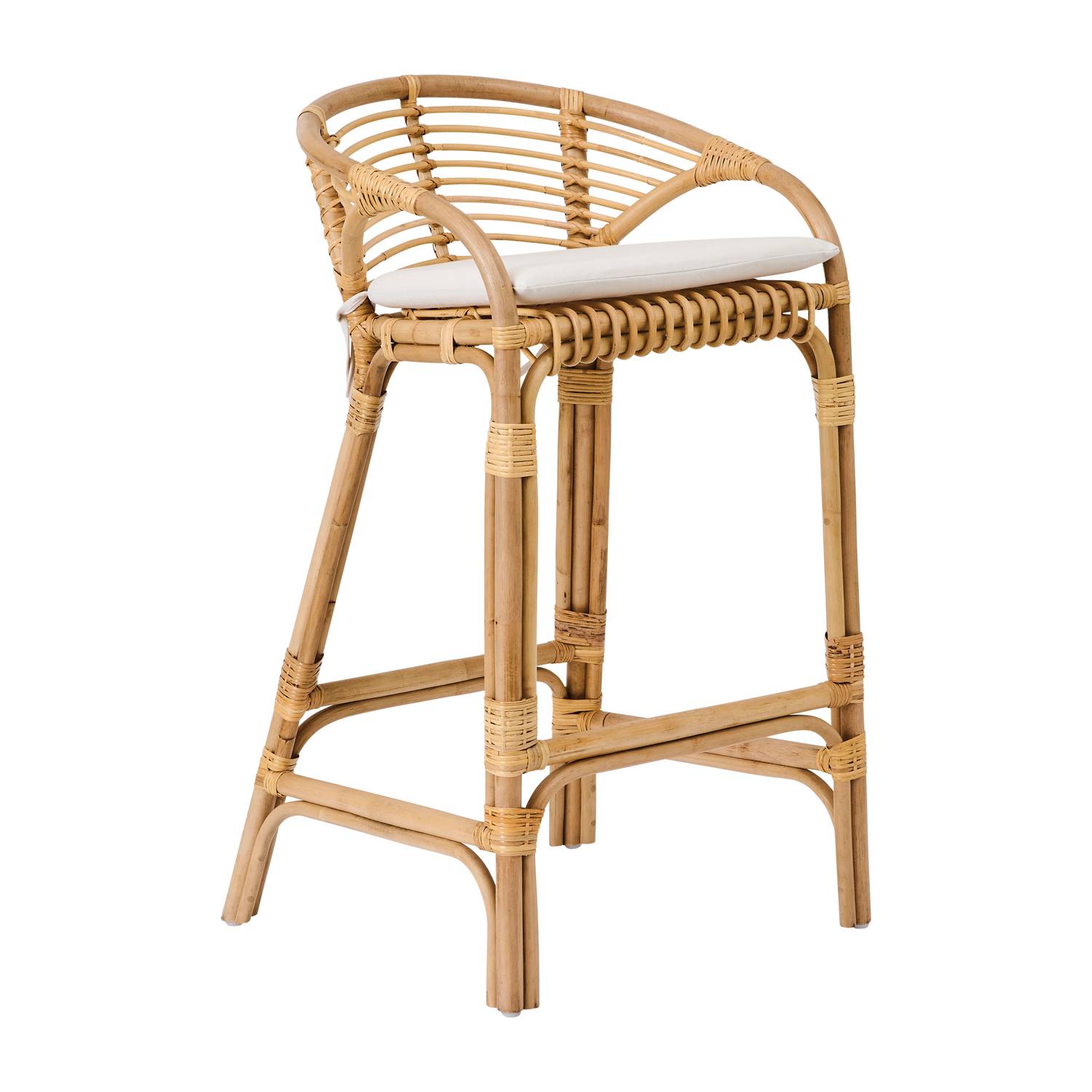 TINE K HOME BARSTOL INKL.HYNDE RATTAN - 97