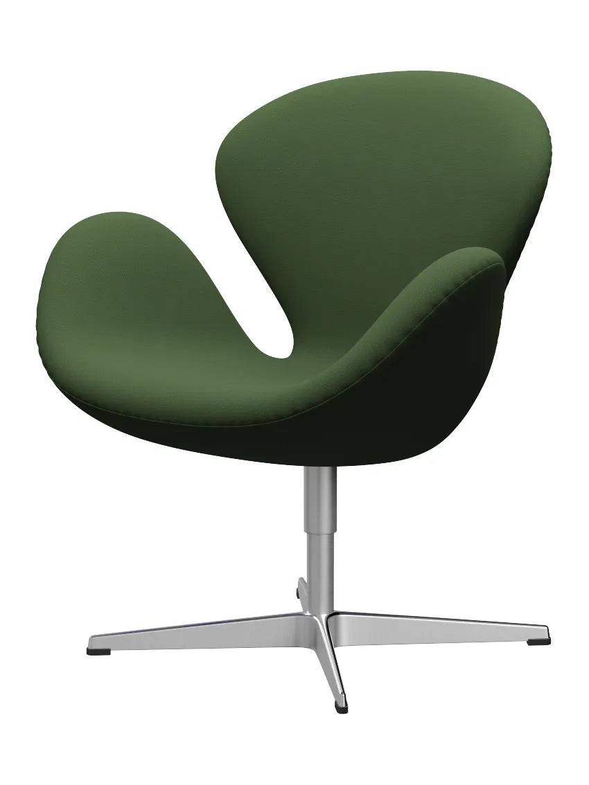 3320 Svanen i stof (prisgruppe 1) af Arne Jacobsen Capture / 6501 Moss Green - Jacobsen Plus