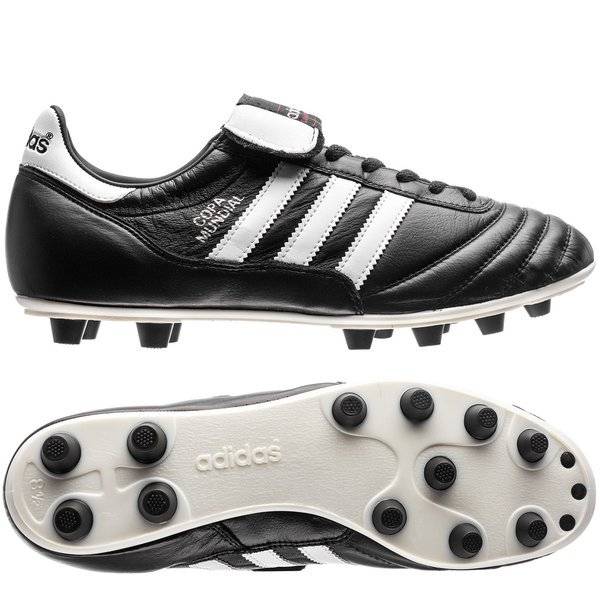 adidas Copa Mundial Fg - Svart/vit - Gräs (Fg) - ['Svart'] (48⅔)