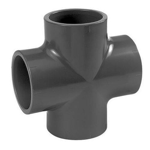 PVC kryds - Lim/Lim 110mm