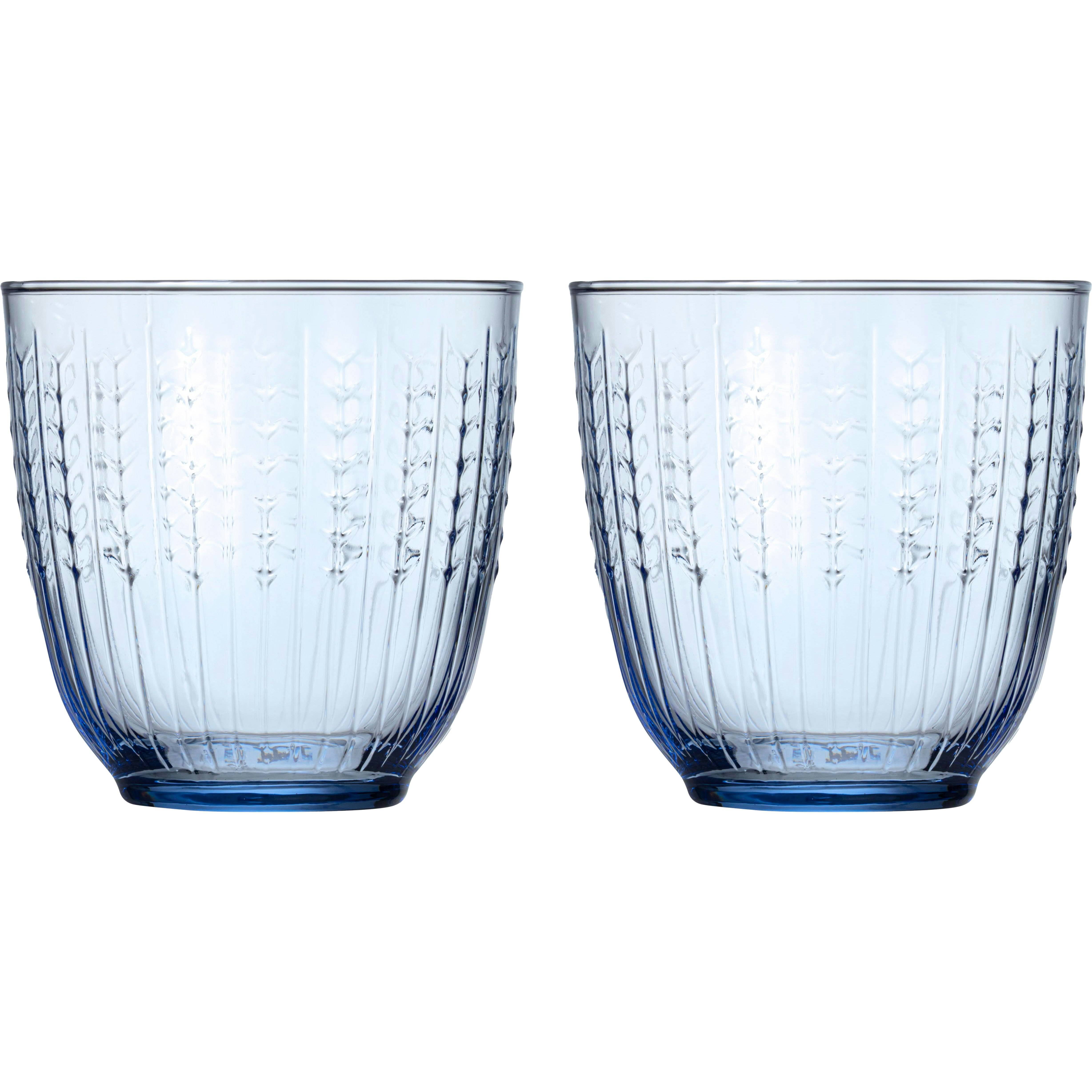 Rörstrand Swedish Grace Dricksglas 25 Cl 2-pack Blå - Dricksglas Munst Glas Blå - 1083577