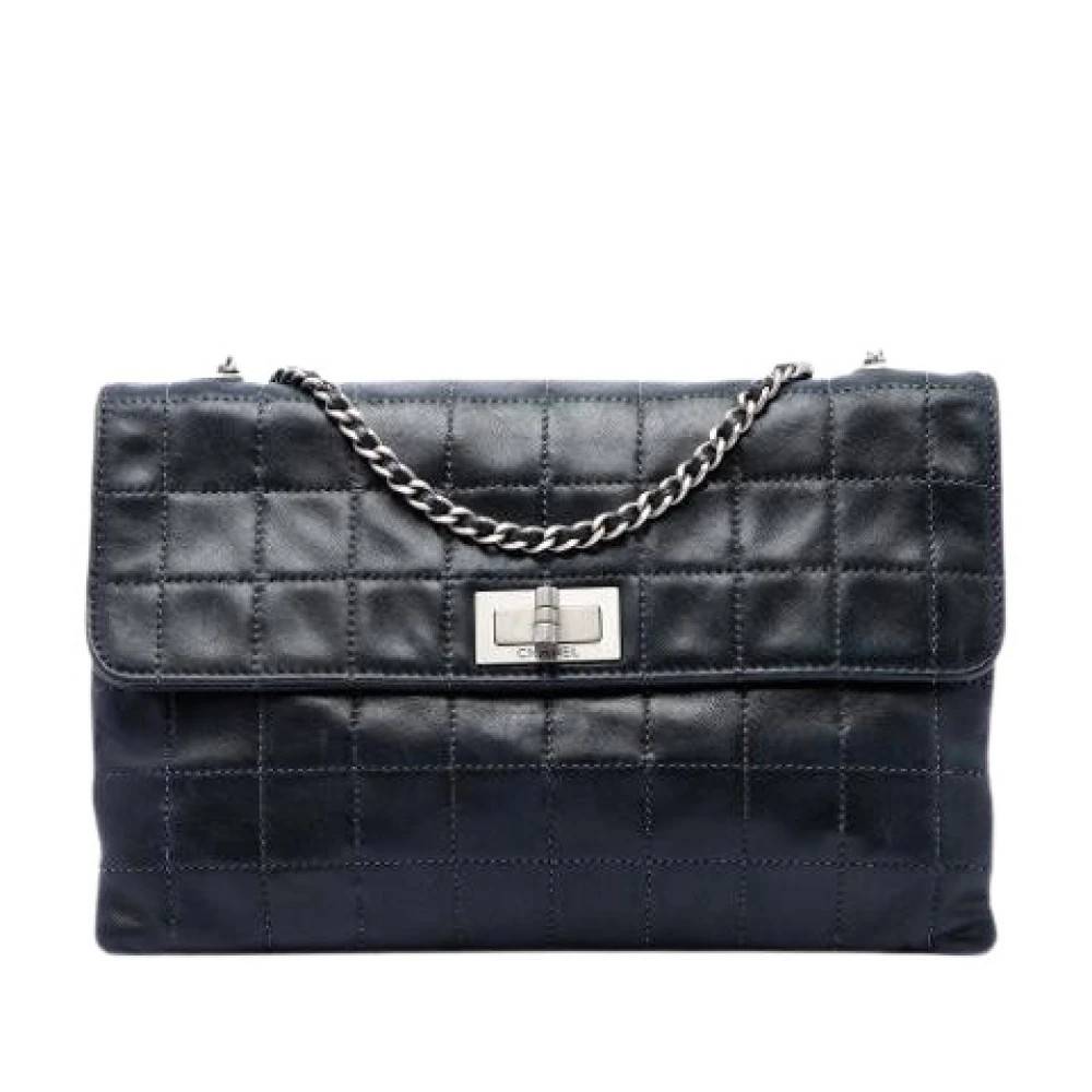 Chanel Vintage Pre-owned Quilted Lambskin Flap Shoulder Bag - Vintage - Dame - Sort - ONE SIZE - Uld