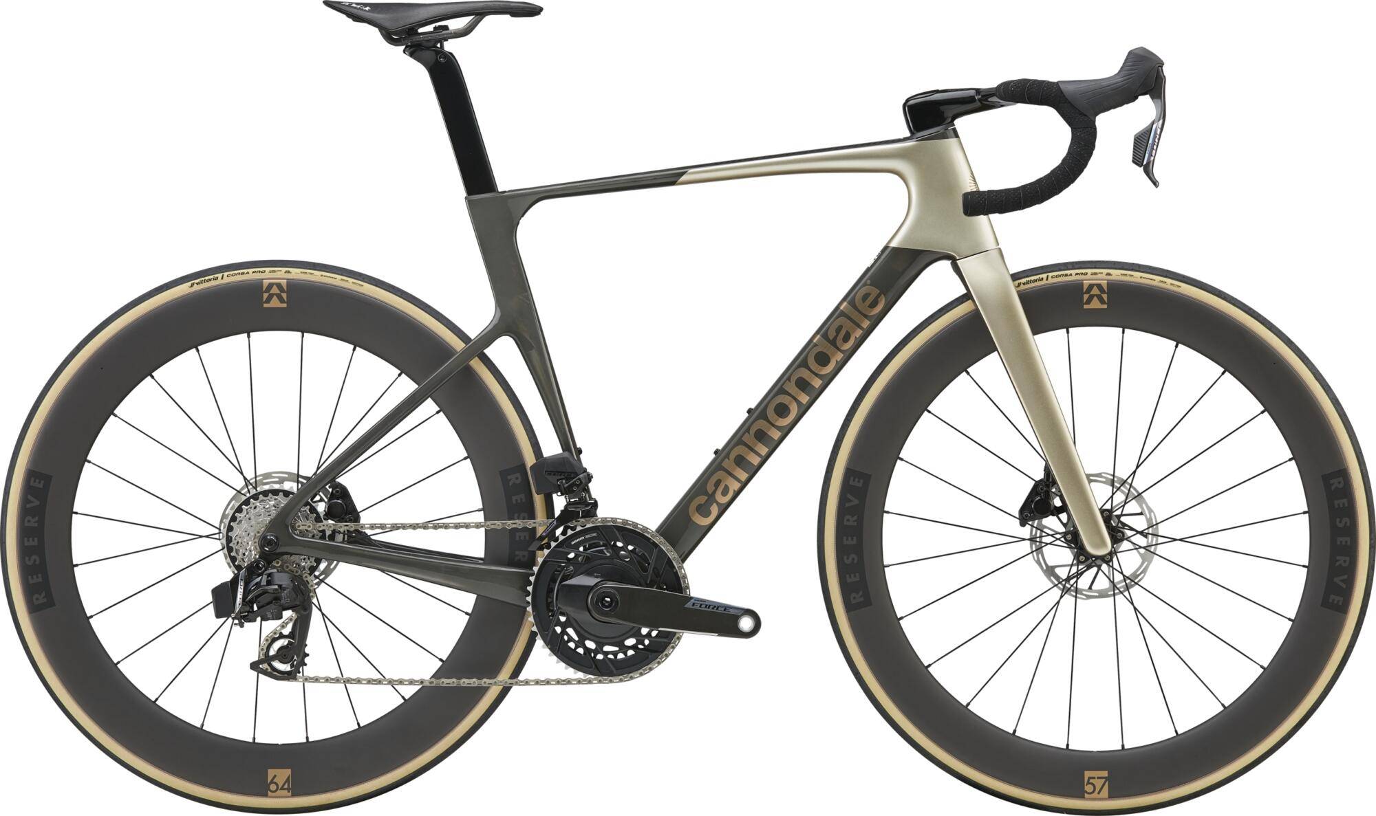 Cannondale SuperSix EVO 1 2026 - SRAM Force AXS 2x12sp - Reserve 57|64 Carbon - 173 / 50 / Platinum
