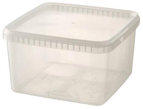 Condibøtte - FRYSEEGNET - 19,5x19,5 cm - UDEN LÅG 3 liter