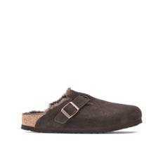 Boston Shearling Suede Leather - Mocca