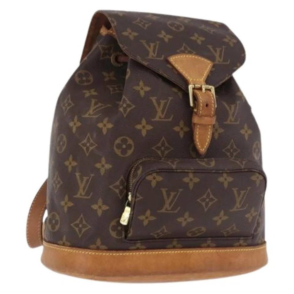 Louis Vuitton Vintage - Pre-owned Monogram Canvas Ryggsäck Vintage - Dam - ONE Size - Läder
