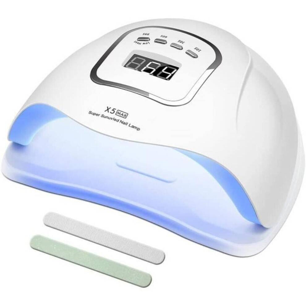 UV-neglelampe, 150W UV LED automatisk professionel negletørrer, til semi-permanent gellack
