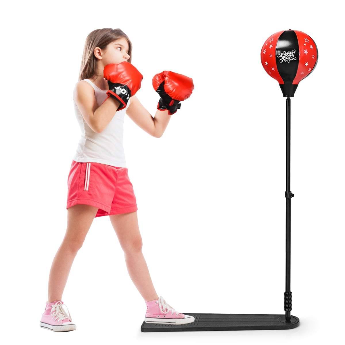 Justerbart boksbollset för barn – 85-130 cm höjd