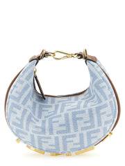Fendi Fendigraphy Hobo Bag — Light Blue