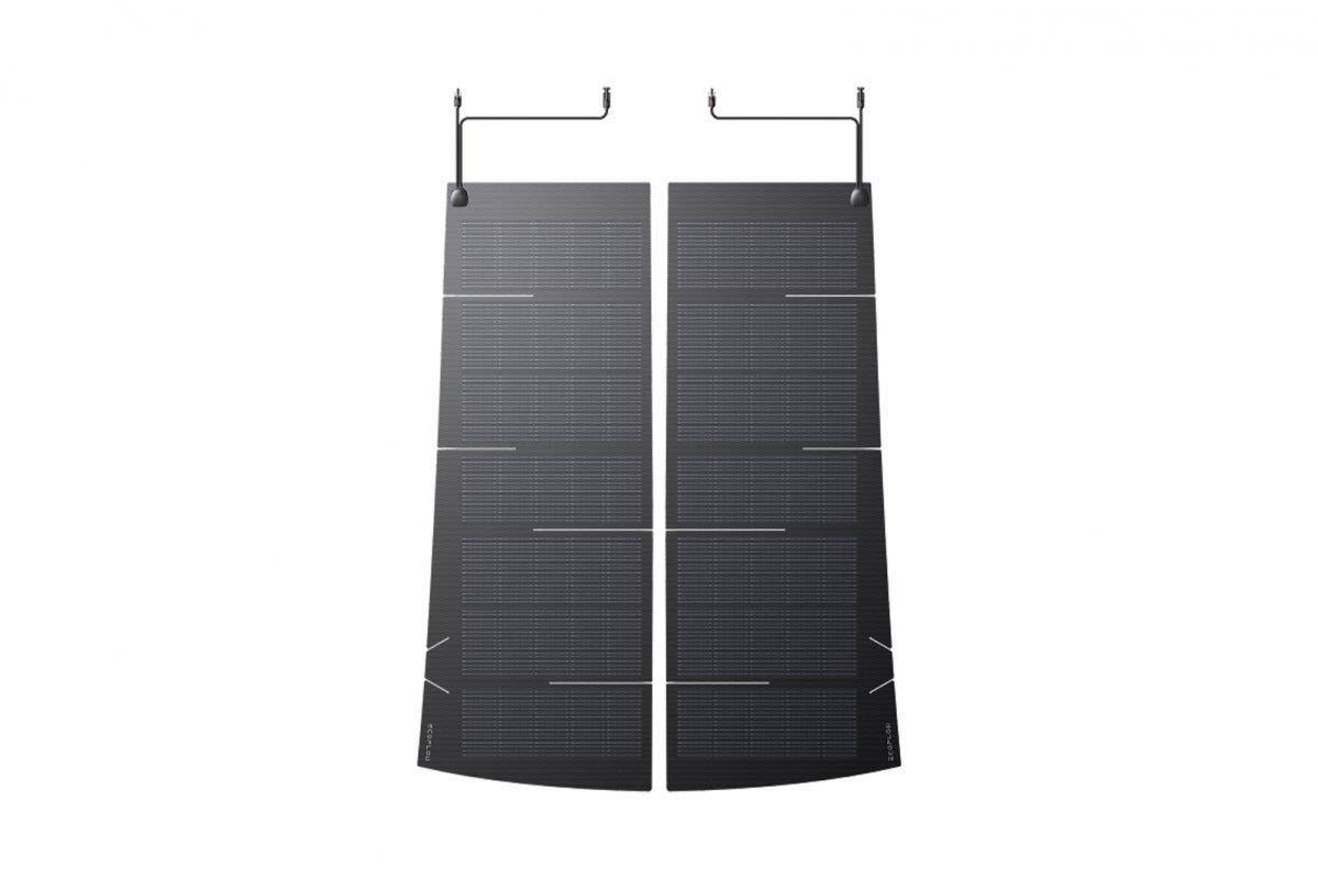 EcoFlow 256W Solar Panel For Tesla Model-3.