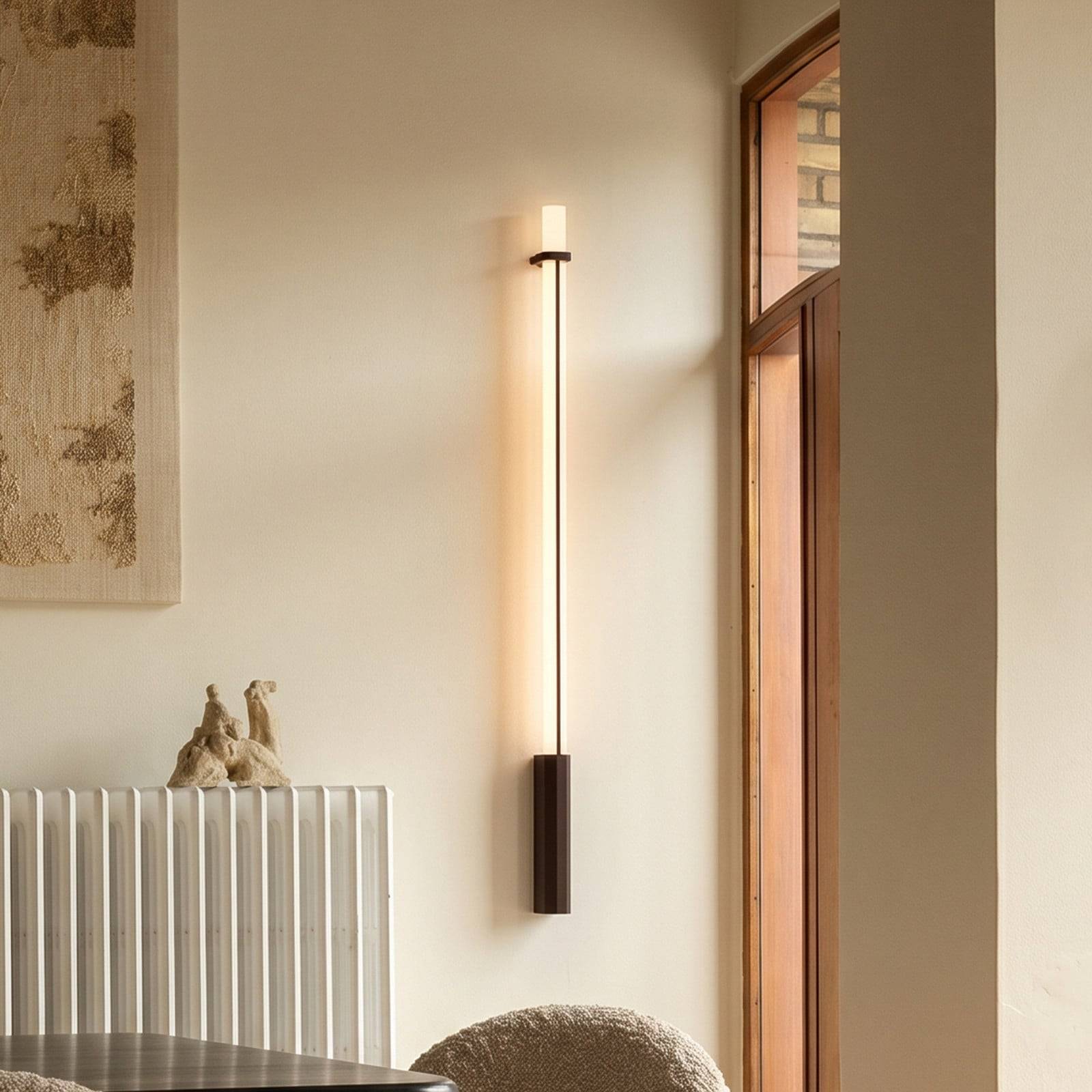 Vägglampa DCW, In Fine, dimbara, Grå, Aluminium, Design