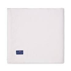 Lexington Diamond Jacquard Organic Cotton Överkast 160x240 Vit - White (160x240)