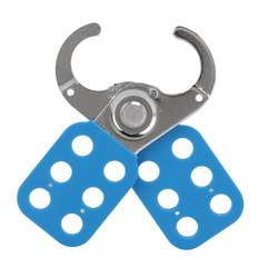 Safety Hasp Lock High Security Six Holes High Strength Anti Rust Lockout Tagout Safety Hasp for