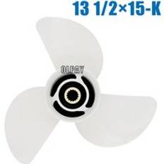 Aluminiumpropeller 13 1/2 x 15-k 6 e 5-45947-00- el för yamaha 60-115hp båtmotor