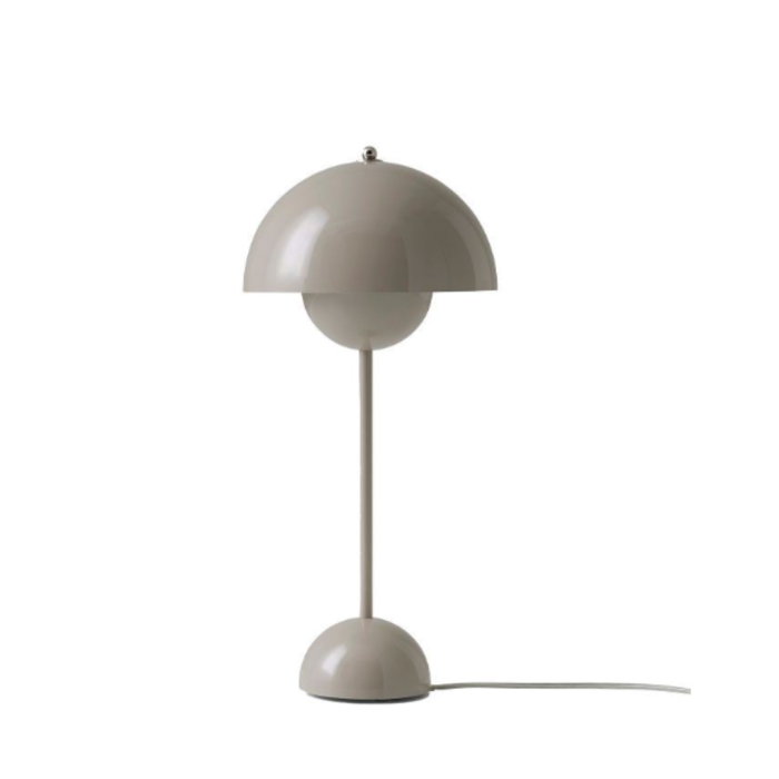 &Tradition - Flowerpot VP3 - bordlampe Grey Beige