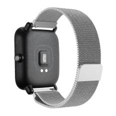 Samsung Gear S2 Classic/Watch Active etc. Milanesiskt Klockarmband - Silver