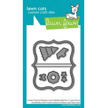 Lawn Fawn Dies - Center Picture Window Card Holiday Add-On LF3918