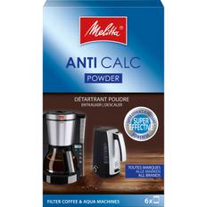 Melitta Anti Calc Pulver för Filterkaffebryggare & Vattenkokare 6-pack