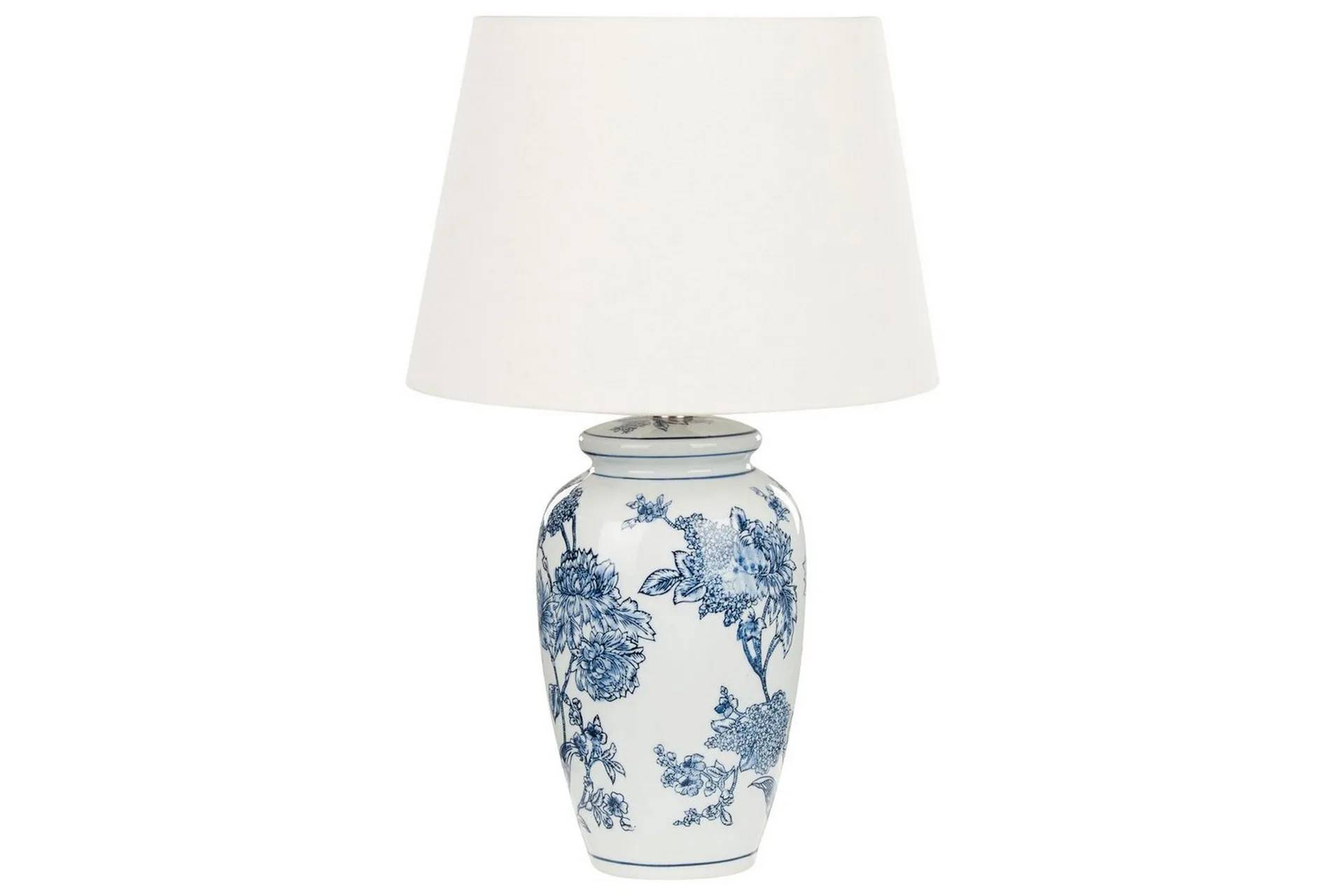 Virhal Bordslampa 54 cm E27 - Vit/Blå Fönsterlampa på fot