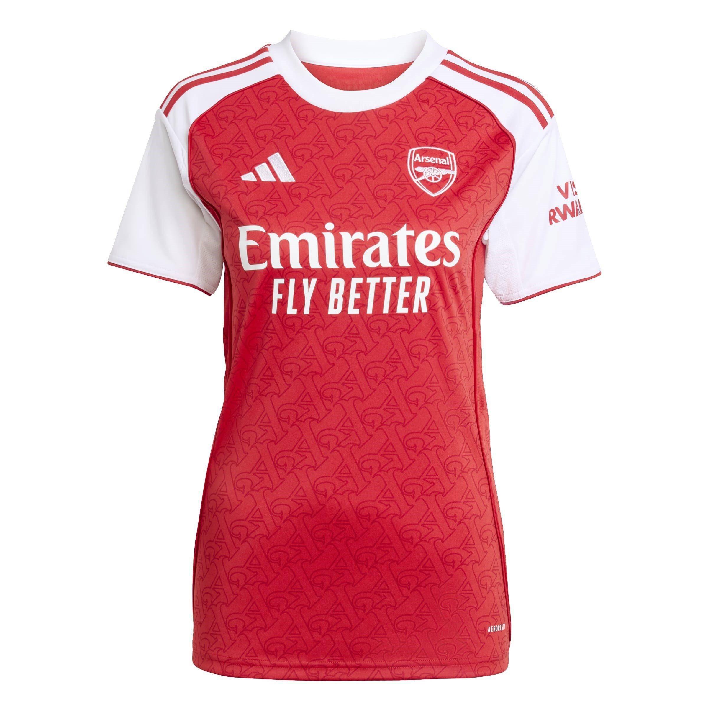 Adidas Arsenal Home Shirt 2025 2026 Womens