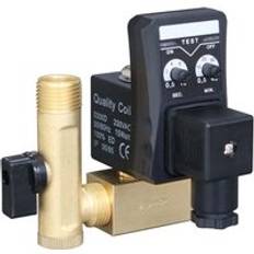 Elektronisk dräneringsventil 1/2 tum dn15 elektrisk timer automatisk vattenventil solenoid 2 sätt för luftkompressor kondensat