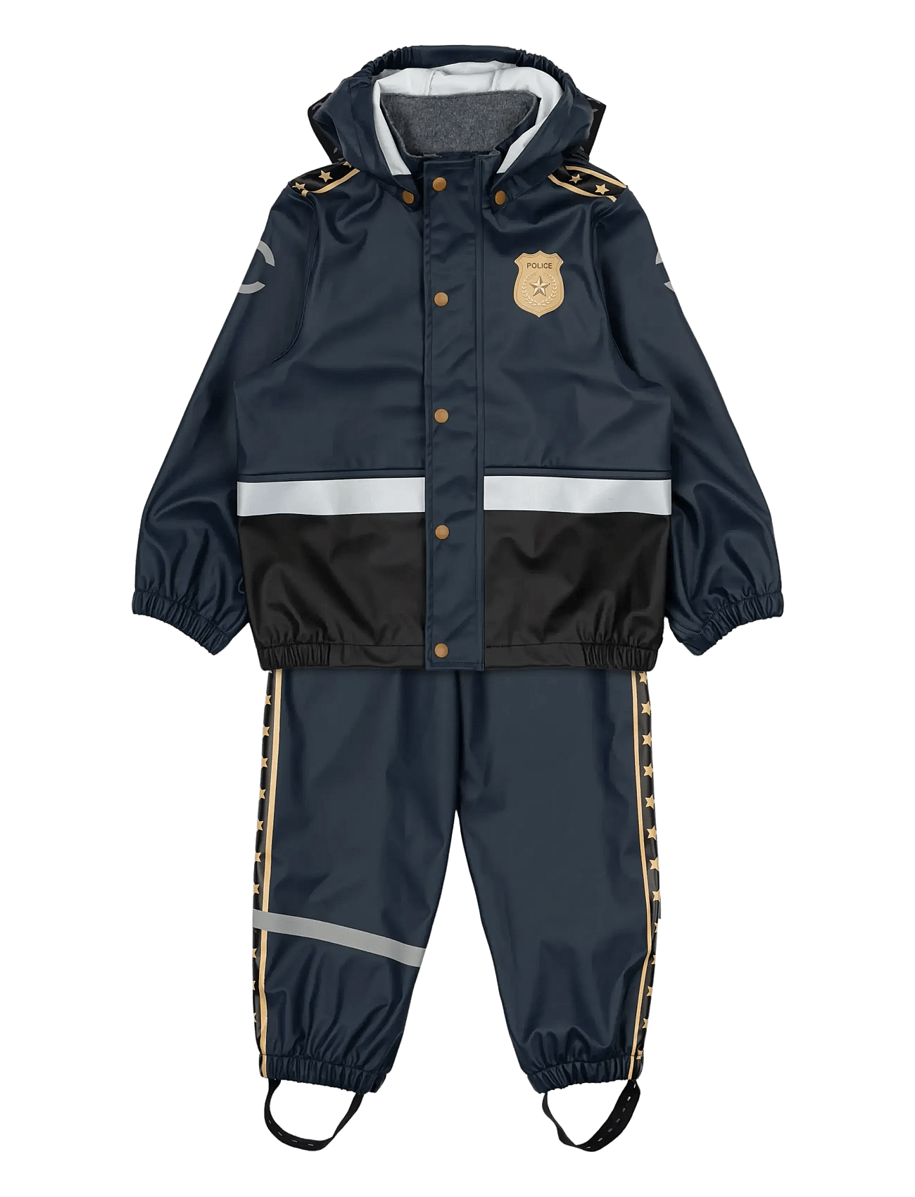 mikk-line Rain Set Police W/Susp 104 - Navy - 122