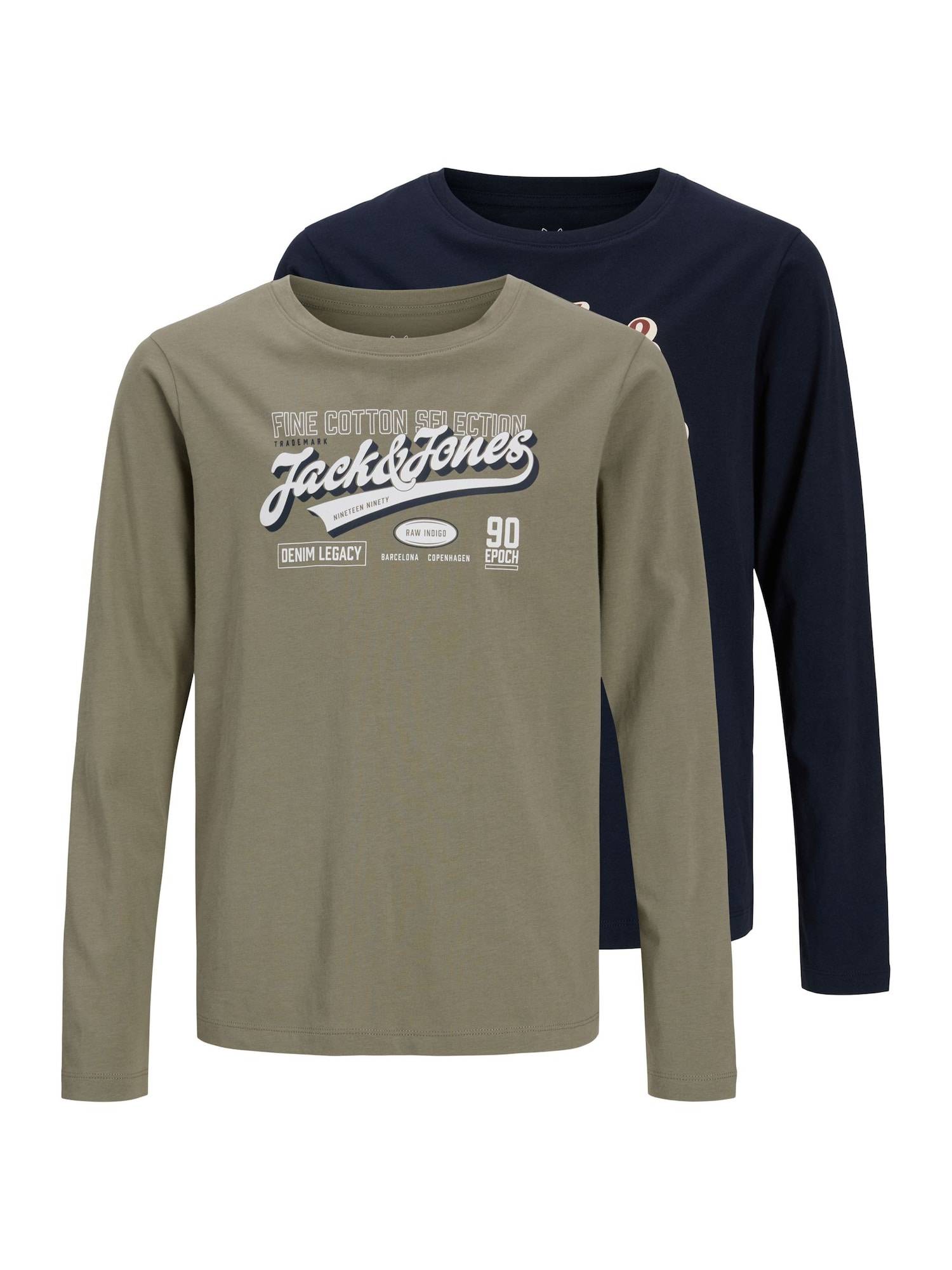 Jack & Jones Junior Shirts  grøn / sort