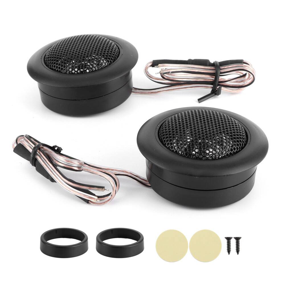 Super Power Højttaler Bil Tweeter Speaker4Car Audio System Høj Effektiv Ren Kobber Ledningsport Professionel Lydkapacitans Indbygget