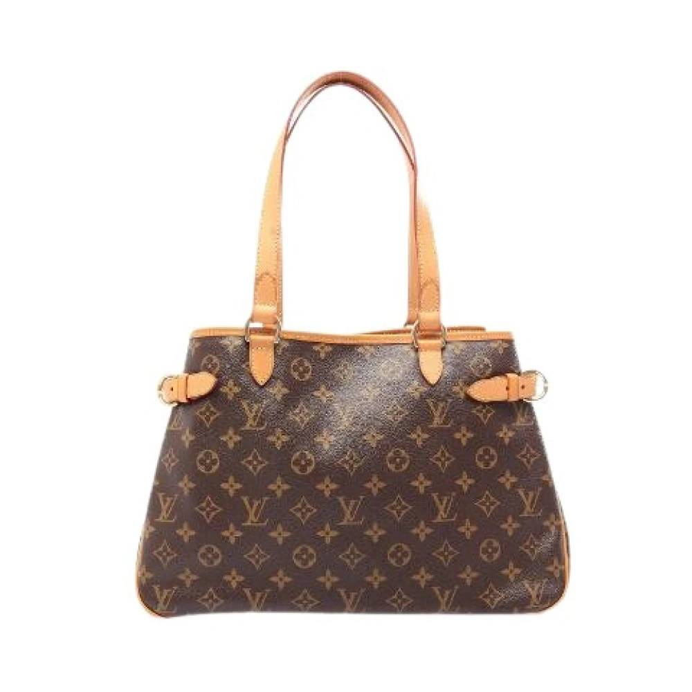 Louis Vuitton Vintage Pre-owned Batignolles Horizontal Monogram Skuldertaske - Vintage - unisex - Brun - ONE SIZE - Uld