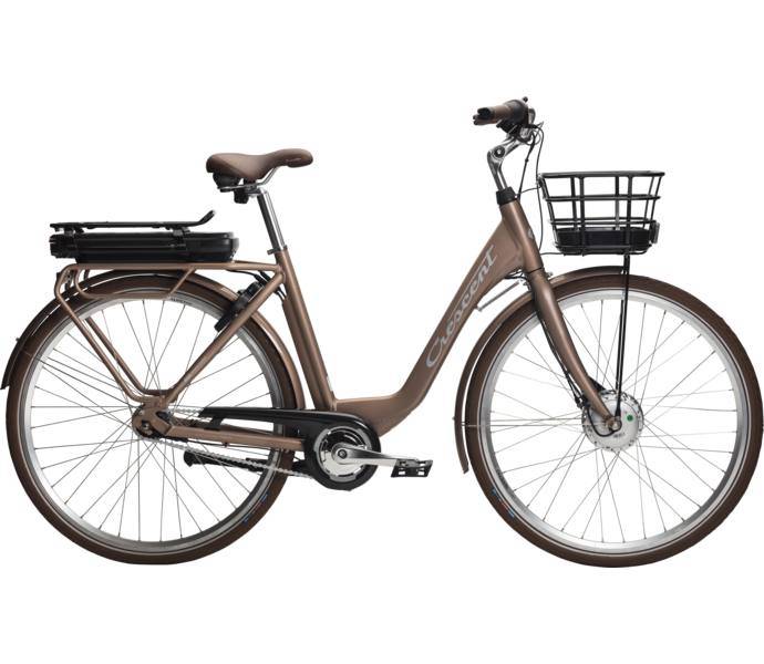 "Elina 28"" 7-vxl elcykel, Brun, Unisex, 51"