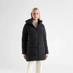 Thundra Parka Goose Down Coat, Black Storm - L