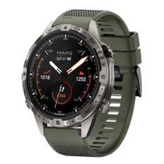 Garmin MARQ Adventurer Gen 2 silikoneurrem, 22 mm - grøn