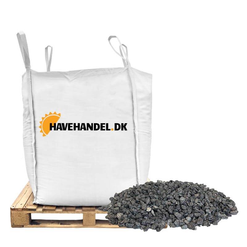 Granitskærver, sort, 5-8 mm..