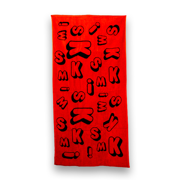 KiMs Håndklæde Lille Logo