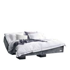 Carpe Diem Beds - Vindö Inkl. Matta Medium Grey 90X210 ME, LU/Dgrey, Prestige - Sängar - Grå