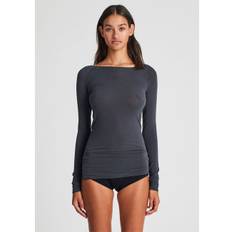 Gai + Lisva Amalie Wool Top (Dark Grey)