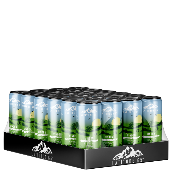 Latitude 65 Vinden 24x330ml Syrliga Äpplen