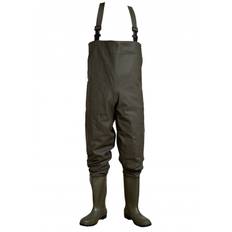 PVC waders med korte Dunlop støvler